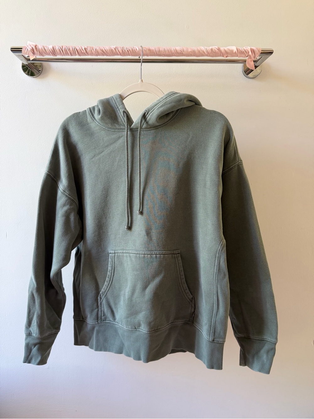 TNA Olive Green Pullover Hoodie